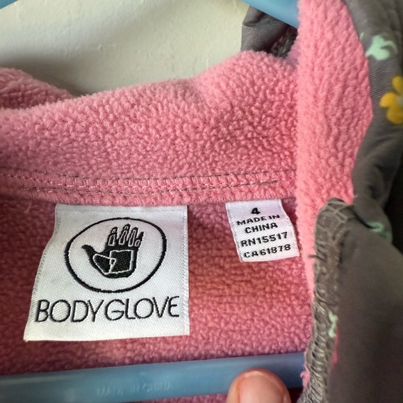 Body Glove Floral Kids Raincoat - Gray - Picture 4 of 5